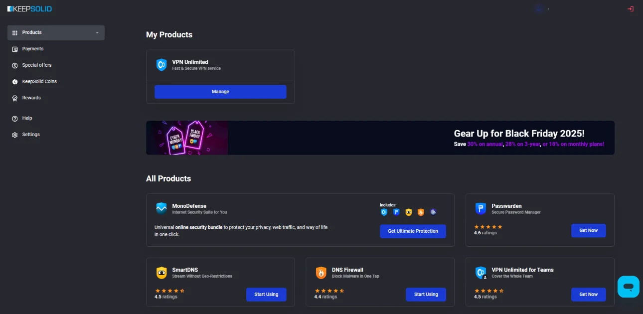 My-Products-dashboard