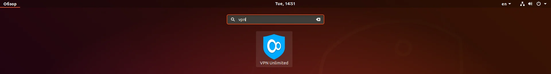 VPN-программа на компьютере Linux